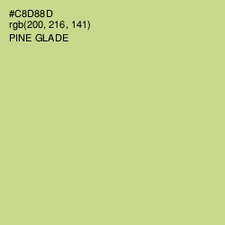 #C8D88D - Pine Glade Color Image
